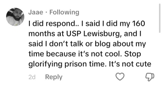 My Approach To Prison TikTok Is Different